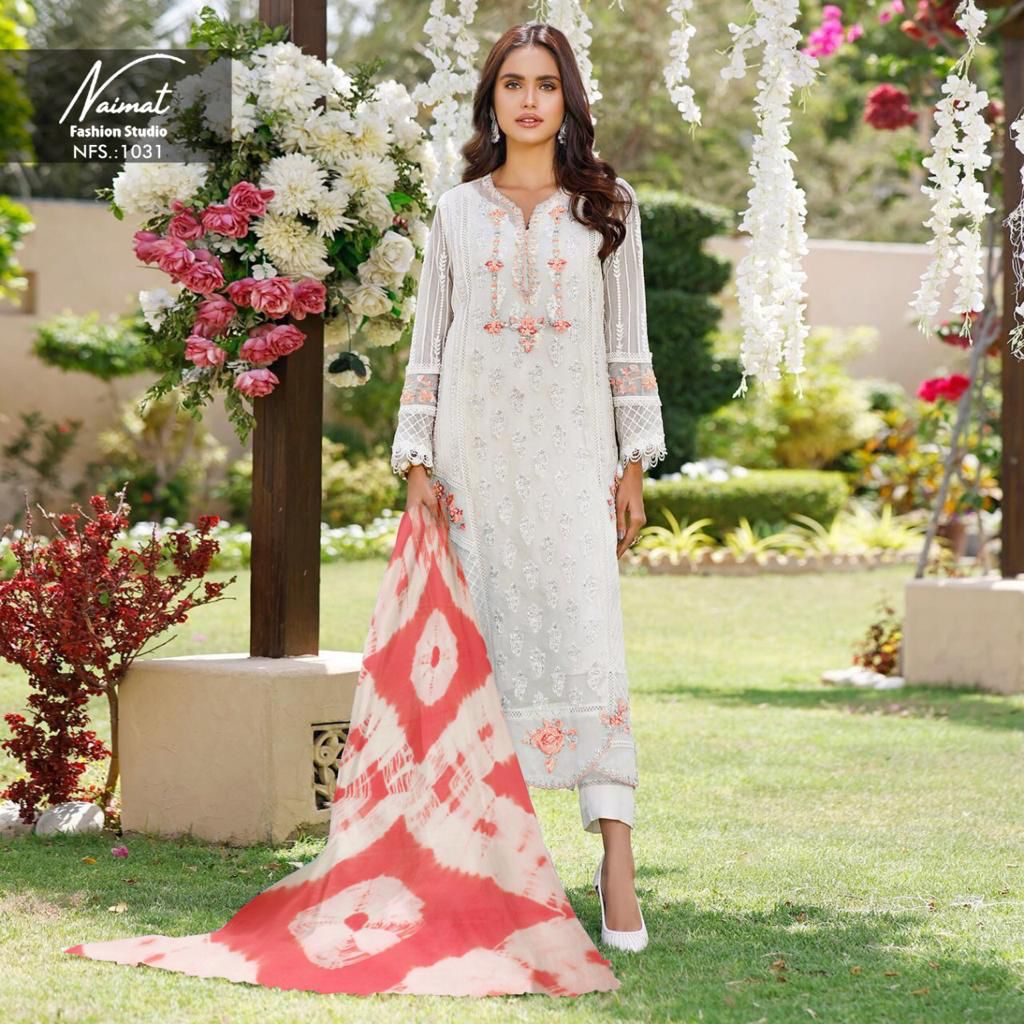 Naimat Fashion Studio 1031 New Exclusive Wear Georgette Ready Made Collection
